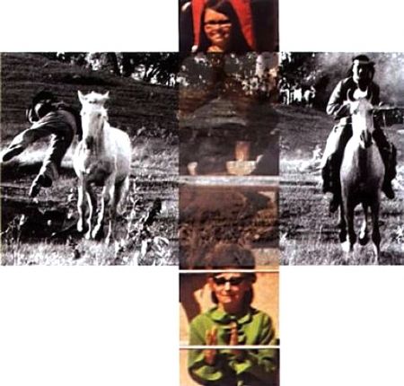 Keine Technische Baldessari - Person On Horse And Person Falling From Horse