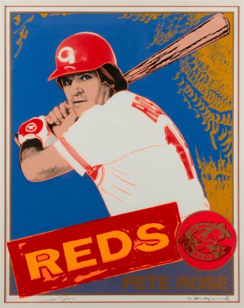 Siebdruck Warhol - Pete Rose