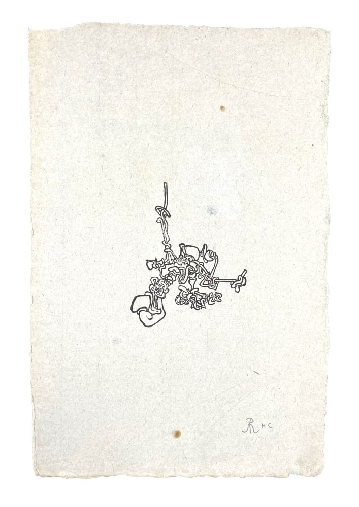 Holzschnitt Müller - PETIT NOEUD (ESQUISSE XVI)