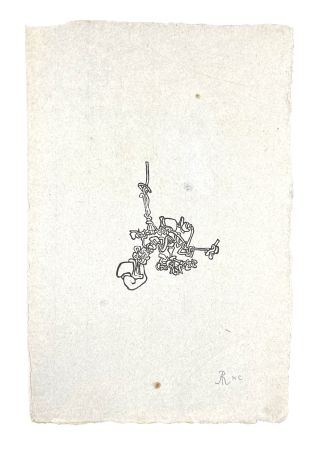 Holzschnitt Müller - PETIT NOEUD (ESQUISSE XVI)