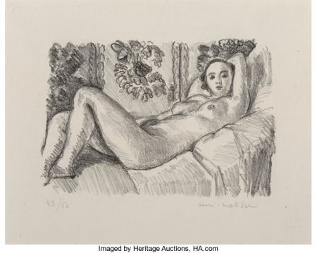 Lithographie Matisse - Petite Aurore