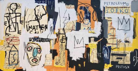 Siebdruck Basquiat - Phooey