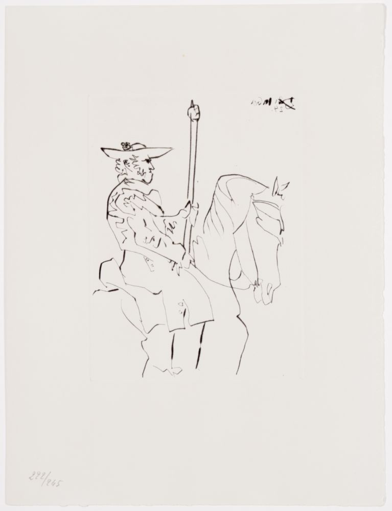 Stich Picasso - Picador au Repos