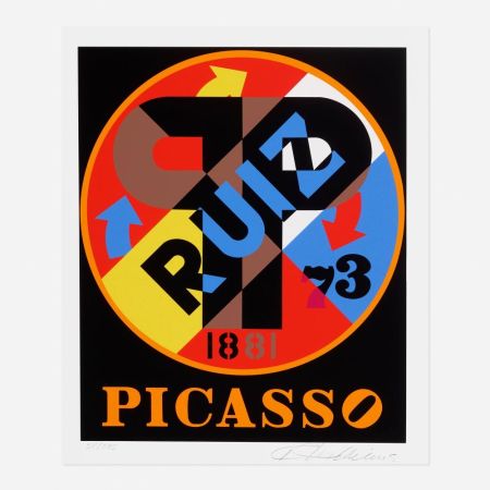 Siebdruck Indiana - Picasso