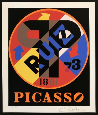 Siebdruck Indiana - Picasso 