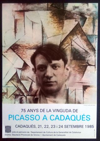 Plakat Picasso - PICASSO A CADAQUÉS - 1985