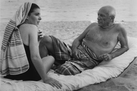 Fotografie Clergue - PICASSO AND CATHY