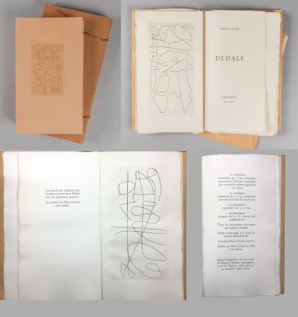 Illustriertes Buch Lanskoy - Pierre Lecuire : DÉDALE. Lanskoy eaux-fortes. Exemplaire avec suite des gravures (1960)