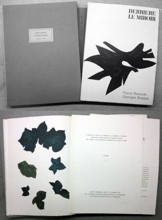 Illustriertes Buch Braque - PIERRE REVERDY, GEORGES BRAQUE. Derrière le Miroir n°  135-136 . 1963. TIRAGE DE LUXE