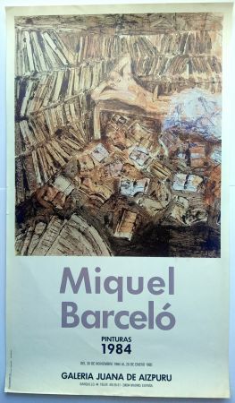 Plakat Barcelo - Pinturas 1984