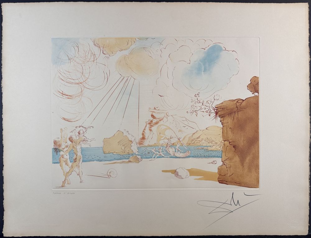 Stich Dali - Plage de Cadaques