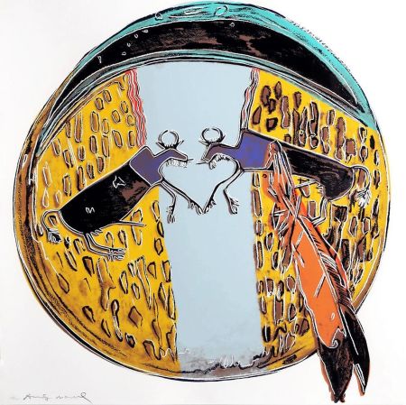 Siebdruck Warhol - Plains Indian Shield