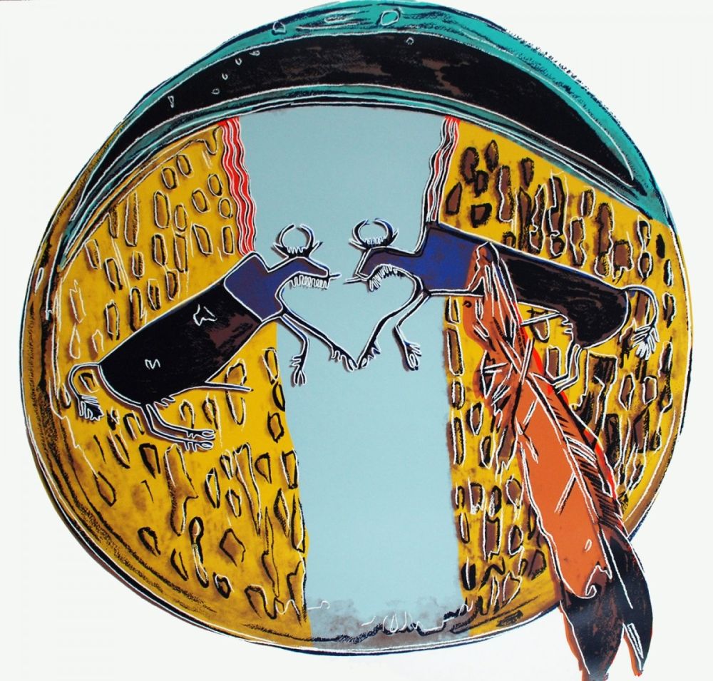 Siebdruck Warhol - Plains Indian Shield (FS II.383)