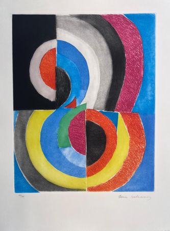 Radierung Und Aquatinta Delaunay - Plougastel 