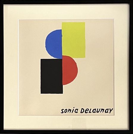 Keine Technische Delaunay - Pochoir 4 couleurs