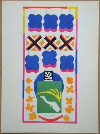 Lithographie Matisse - Poissons Chinois