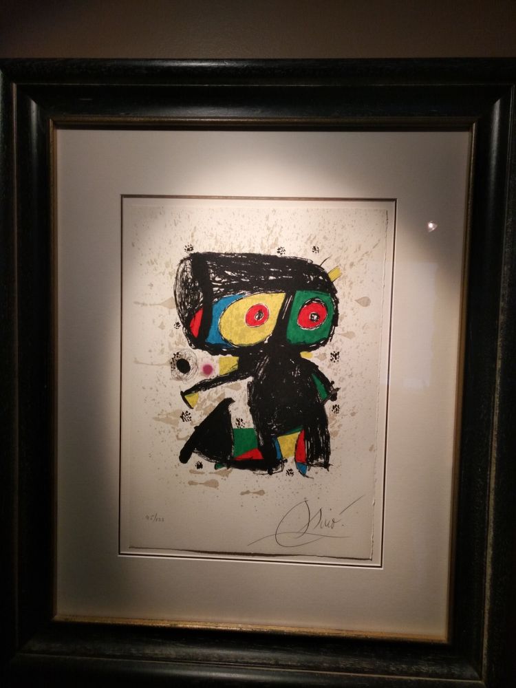 Lithographie Miró - Polygraph xv anos