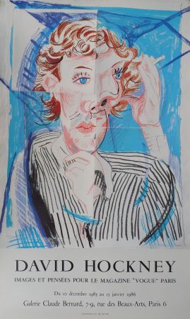 Plakat Hockney - Portrait cubiste : Vogue