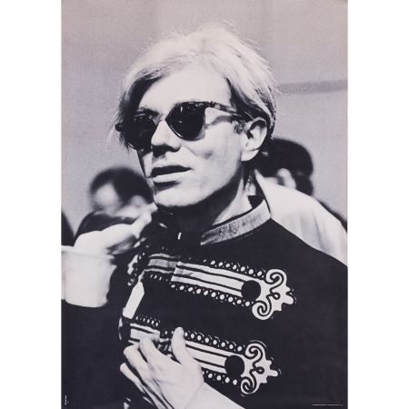 Plakat Warhol - Portrait d'Andy Warhol en costume d'officier 