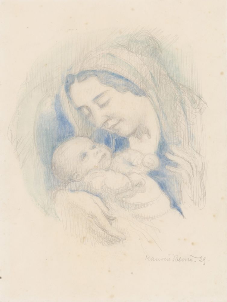 Keine Technische Denis - Portrait d'Antoine Poncet dans les bras de sa mère Anne-Marie