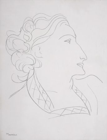 Keine Technische Matisse (After) - Portrait de femme, 1943