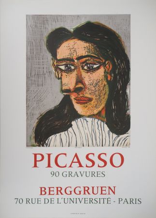 Illustriertes Buch Picasso - Portrait de femme, Dora Maar