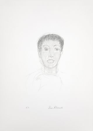 Lithographie Klossowski - Portrait de garçon