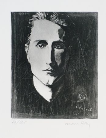 Radierung Und Aquatinta Ray - Portrait de Marcel Duchamp