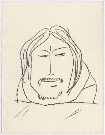 Lithographie Matisse - Portrait d'homme esquimau n° 6. 1947 (Pour Une Fête en Cimmérie)