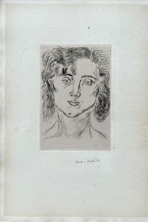 Stich Matisse - Portrait Marguerite Matisse