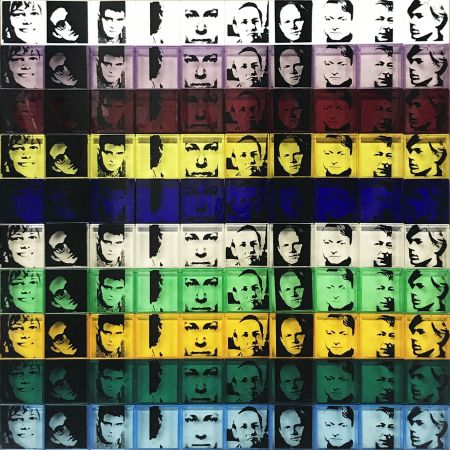 Siebdruck Warhol - Portrait of Artists
