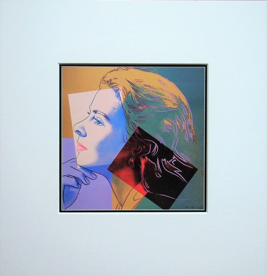 Offset Warhol (After) - Portrait of Ingrid Bergman