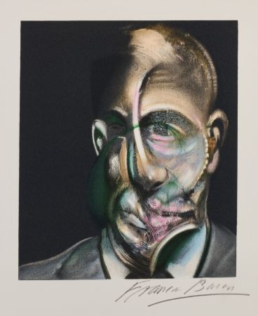 Lithographie Bacon - Portrait of Michel Leiris