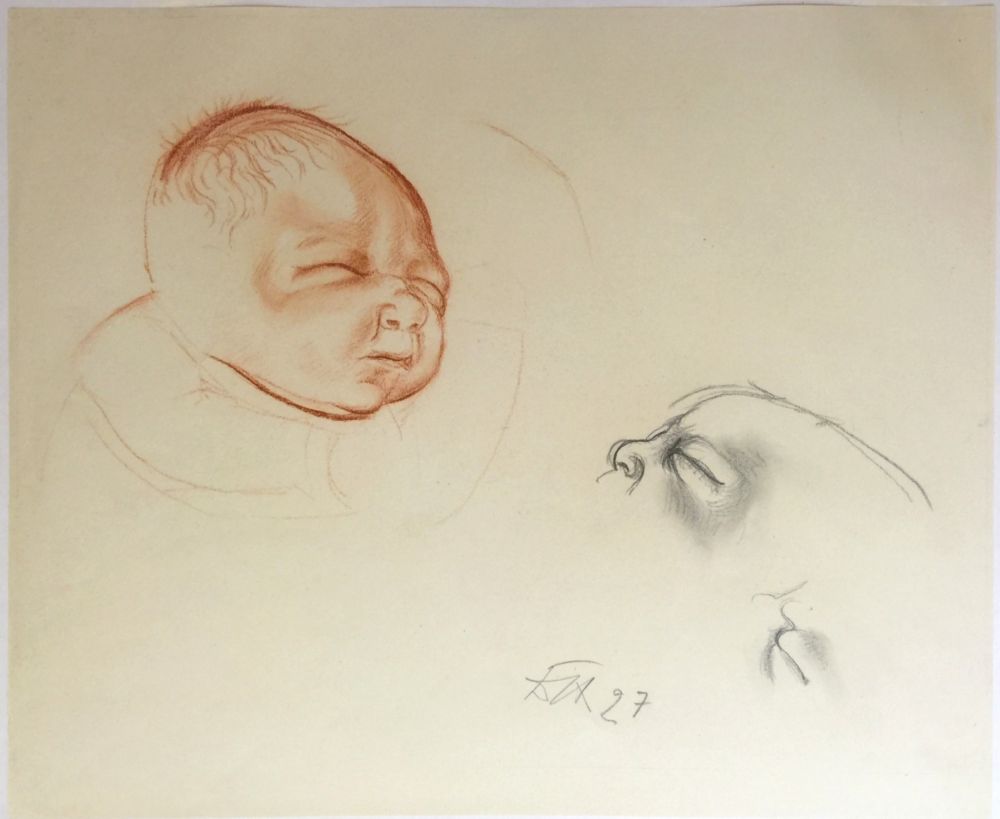 Keine Technische Dix - Portrait of Ursus day of birth