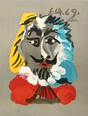 Lithographie Picasso - Portraits Imaginaires 5.6.4.69