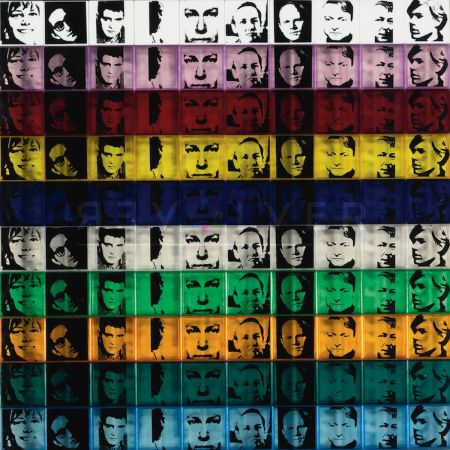 Siebdruck Warhol - Portraits of the Artists (FS II.17)