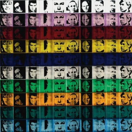 Siebdruck Warhol -  Portraits Of The Artists (FS II.17)