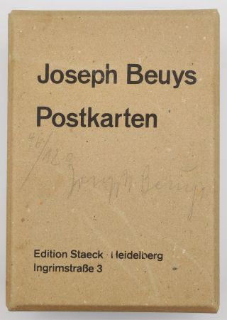 Multiple Beuys - Postkarten. Multiple.