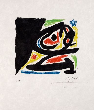 Lithographie Miró - Pour Berggruen