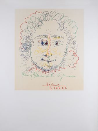 Lithographie Picasso - Pour l'Université de Genève