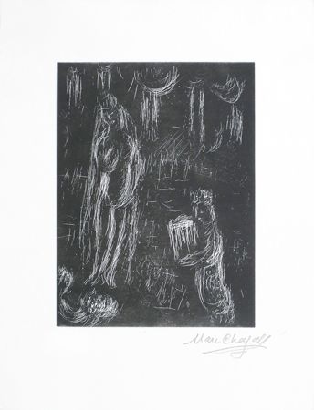Linolschnitt Chagall - Pour Vava, planche 4