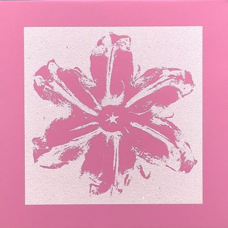 Siebdruck Robierb - Power Flower (Pink)