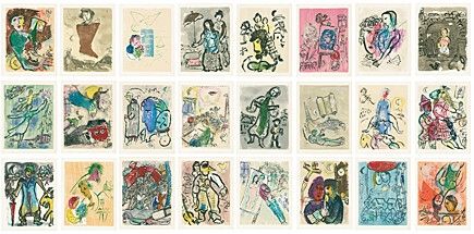 Illustriertes Buch Chagall - 