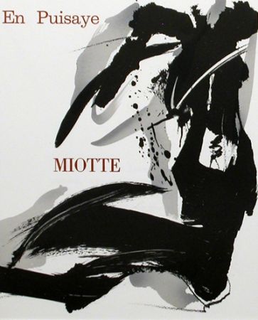 Illustriertes Buch Miotte - Poètique de Jean Miotte 