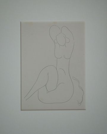 Lithographie Matisse - Poésies de Mallarmé