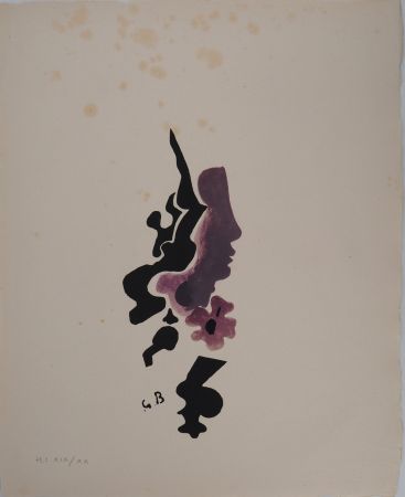 Lithographie Braque - Profil