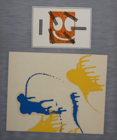 Lithographie Ernst - Précurseur crève la soie sang perçu s'emporte, 1969