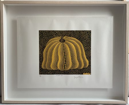 Siebdruck Kusama - Pumpkin 2000 (Yellow)