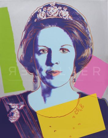 Siebdruck Warhol - Queen Beatrix of the Netherlands (FS II.340)