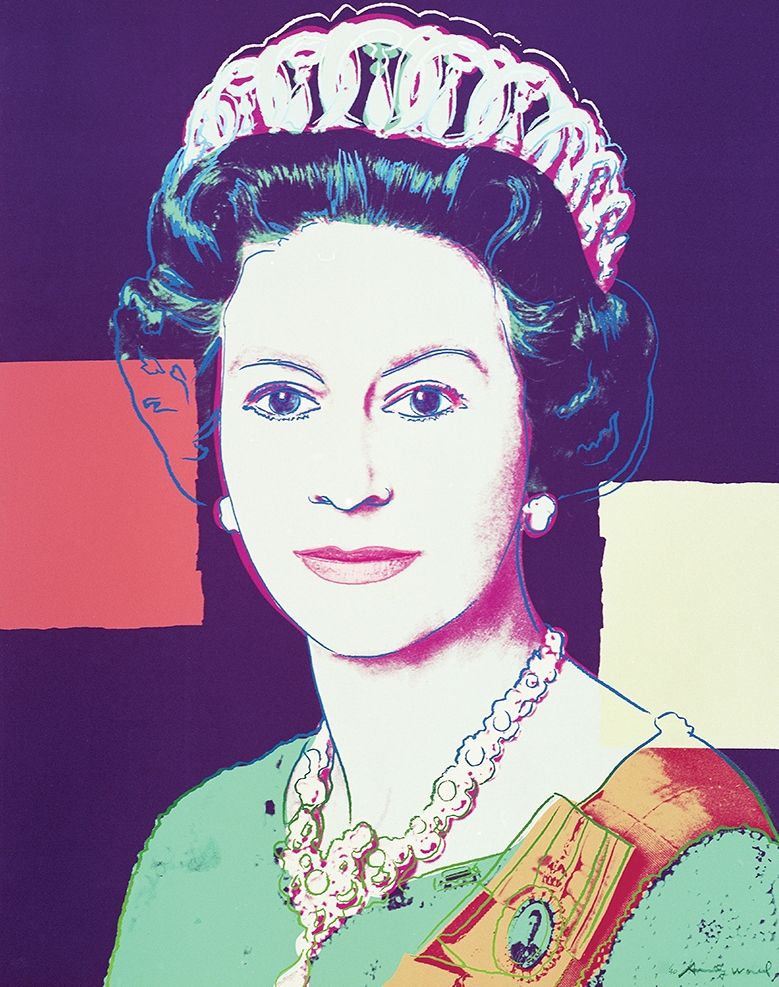 Siebdruck Warhol - Queen Elizabeth II of the United Kingdom 335 by Andy Warhol